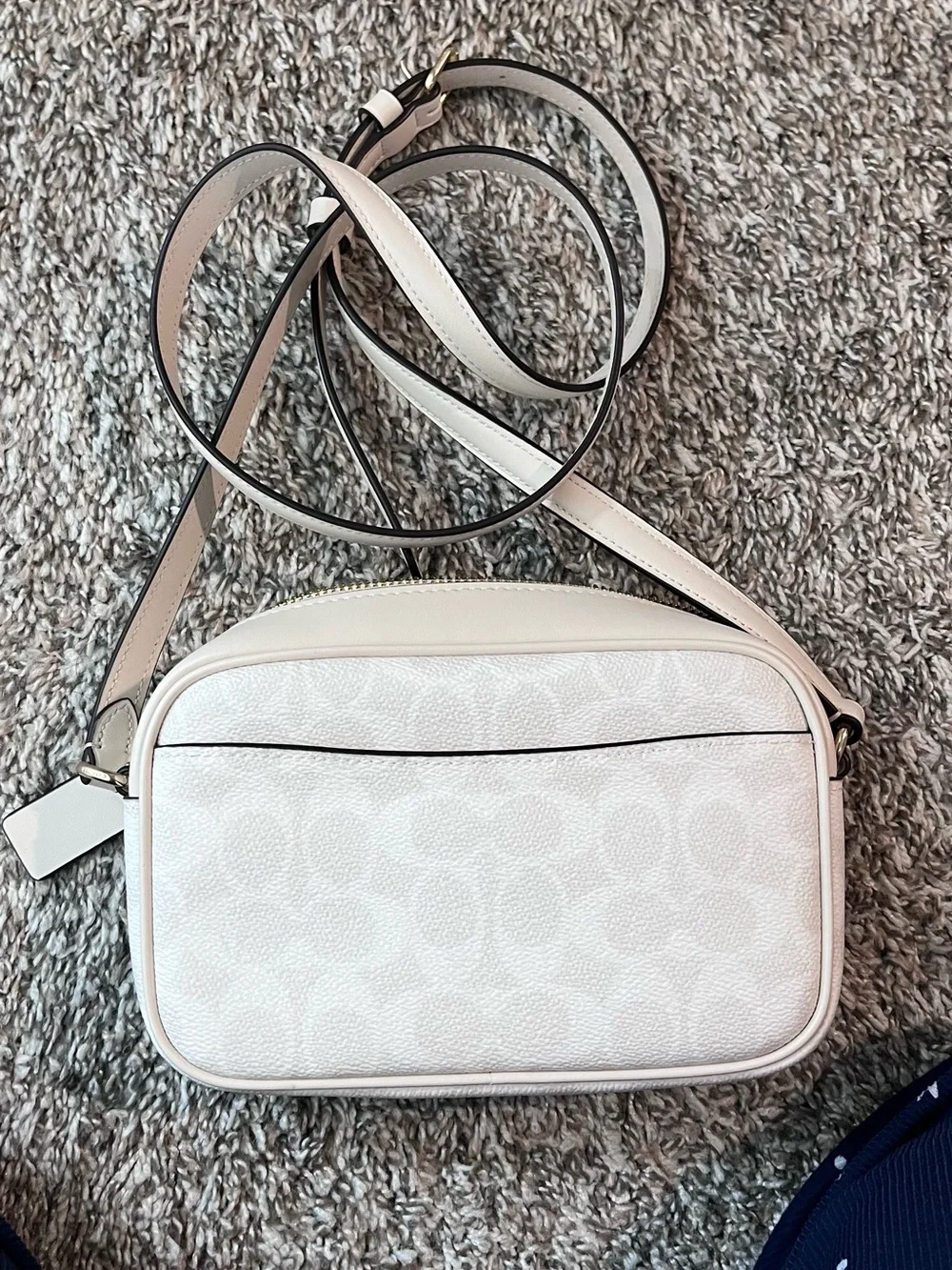 Coach Mini Jamie Camera Bag Chalk Crossbody NEW
